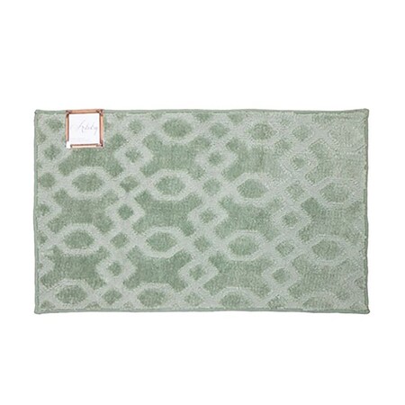 Monarch Brands Artistry Runner Rug - Geo Pattern - 24in x 72in, Sage PNP-RA-2472GEO-SG